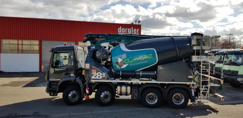Camion malaxeur